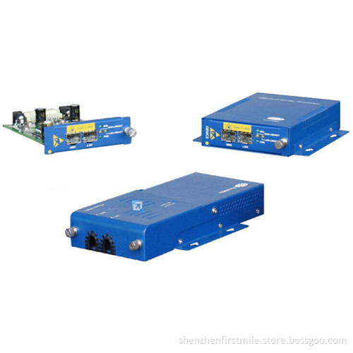 Gigabit Media Converter with 1000 SFP Slot